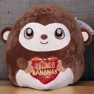 New Soldout Walmart Exclusive 16in Our Love Is Bananas Mark Monkey Squishmallow